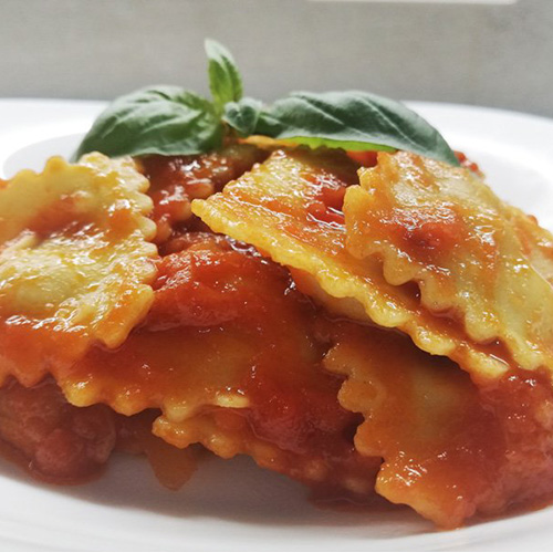 Tortelli di zucca al pomodoro di Piadena